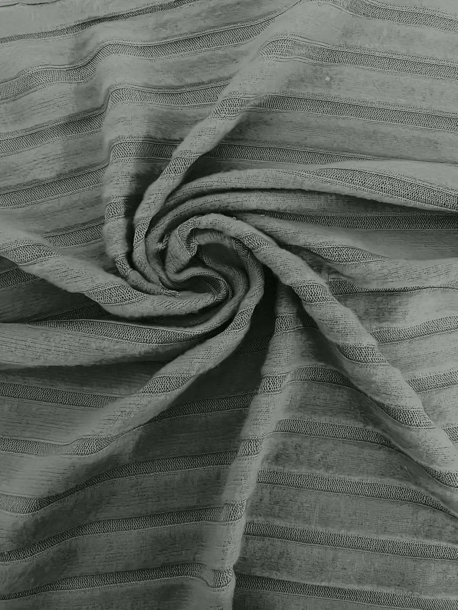 Ribbed Surplice Long Sleeve T-Shirt - Love Salve